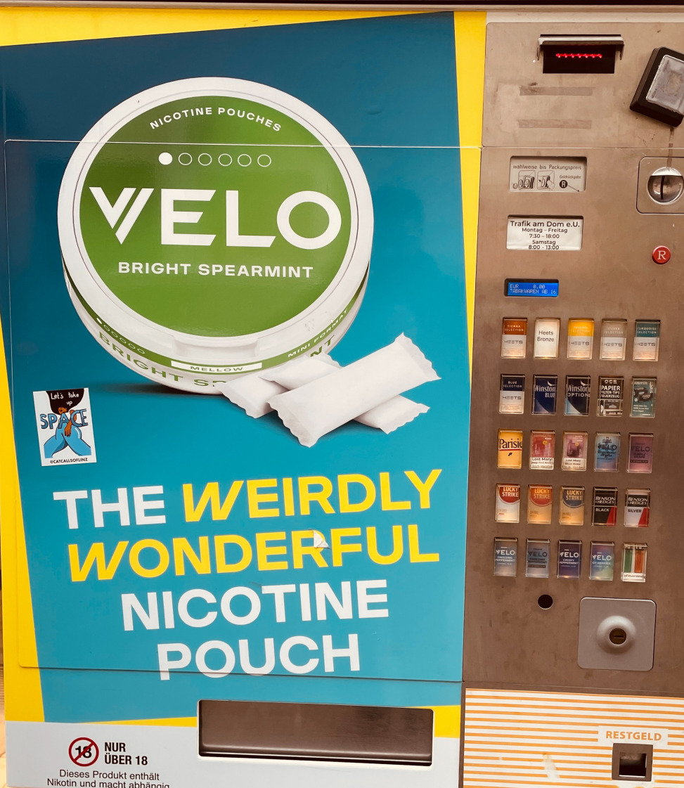 cigarette vending machine
