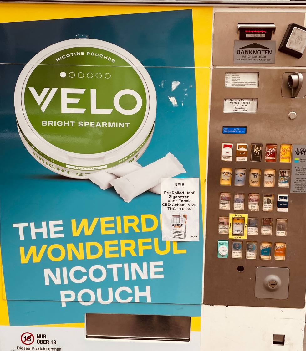 cigarette vending machine